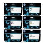 6x Original HP Tinten 727 | 130ml